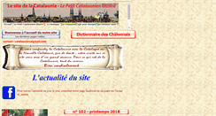 Desktop Screenshot of catalaunien.net