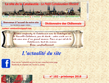 Tablet Screenshot of catalaunien.net